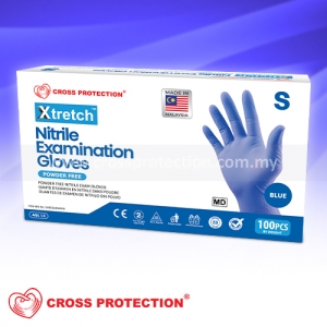 XTRETCH Nitrile Examination Gloves - Powder Free
